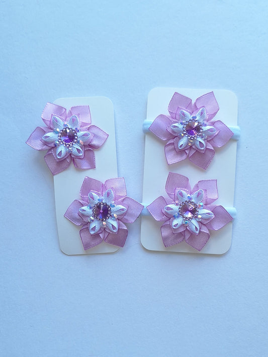 Komplektukas.  Sagučiai ir gumytės į plaukus.