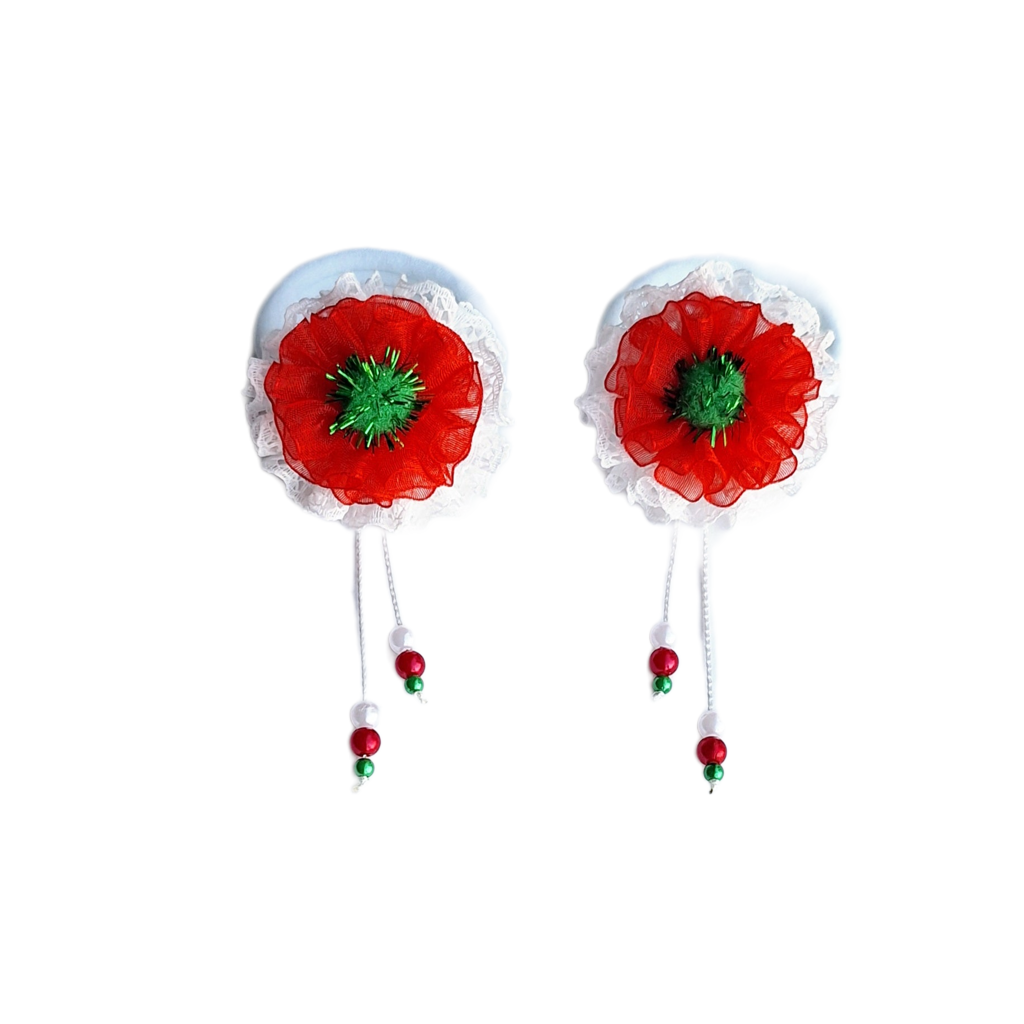 Gumytės į plaukus.